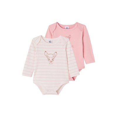 Lot de 2 bodies Disney® Bambi VERTBAUDET