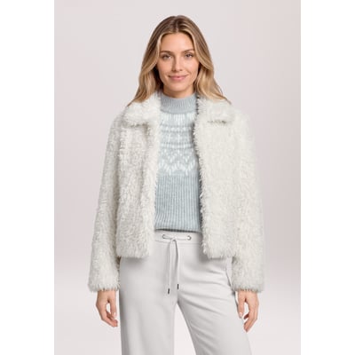 Veste en peluche à col BETTY & CO