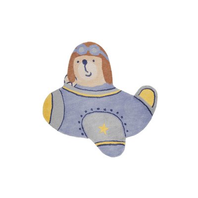 Tapis enfant aviateur pastel ,  ANTON SMART KIDS