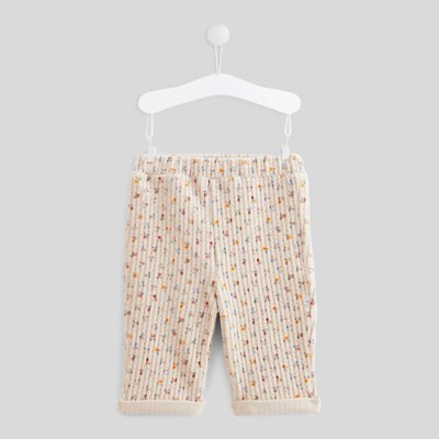Pantalon imprimé en velours BOUT'CHOU