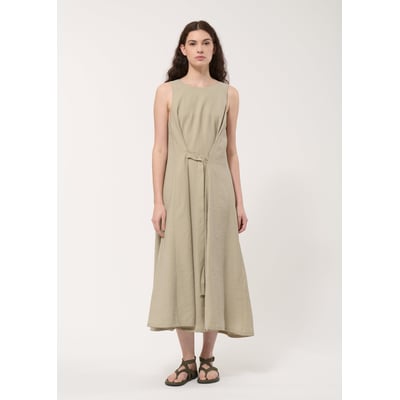 Robe drapée en modal gaufré HUMILITY