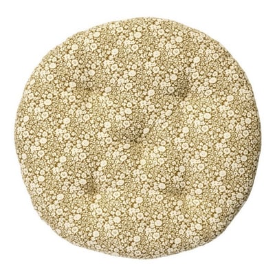 Coussin de chaise rond coton floral MADAM STOLTZ