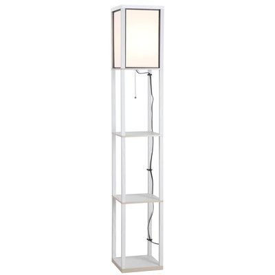 Lampadaire étagères HOMCOM
