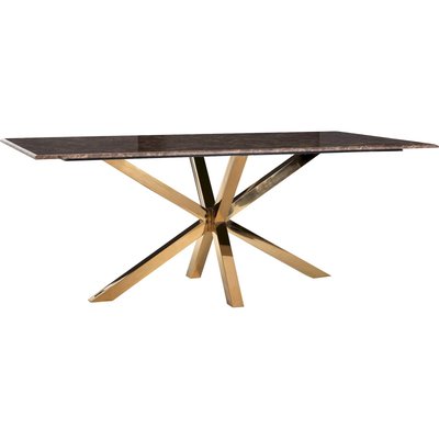 Table rectangulaire faux marbre, Conrad RECOLLECTION