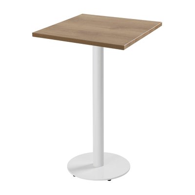 Table haute en aggloméré avec revêtement mélaminé RIVOLI OVIALA