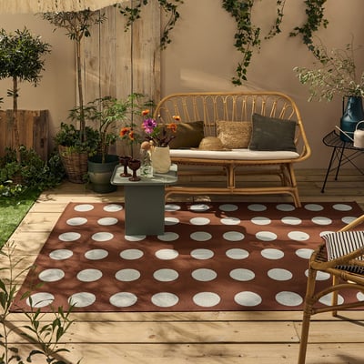Tapis extérieur à pois RIVIERA NAZAR RUGS