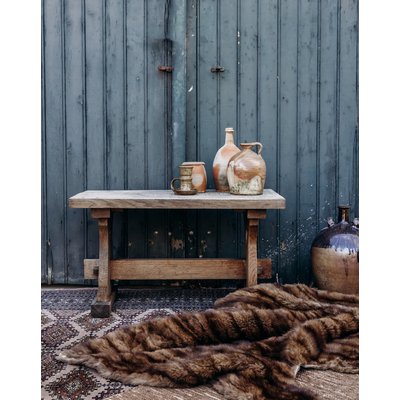 Table basse en bois Léonie N°119 - Bon état DEBONGOUT