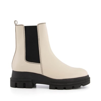 Bottines Chelsea avec semelles épaisses en cuir - PROVENSES DUNE LONDON