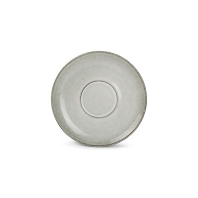 Lot de 4 soucoupes ARTISAN SALT & PEPPER