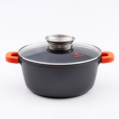 Faitout noir 24cm revêtement antiadhésif - "robucook" LAGUIOLE CUISSON