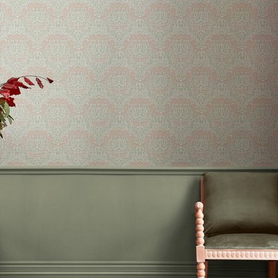 Papier peint fleuri Michaelmas Daisy Peony & Sage WILLIAM MORRIS AT HOME