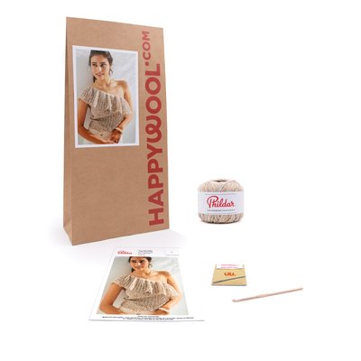 Kit Crochet Top Femme Séléna PHILDAR