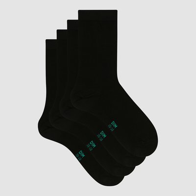 Lot 2 paires de mi-chaussettes DIM
