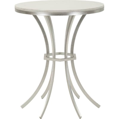 Table d'appoint ronde en fer et marbre GLAM RECOLLECTION