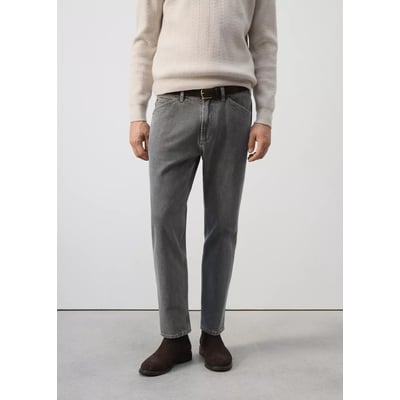 Jean regular-fit cropped MANGO MAN