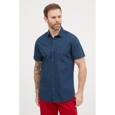 Chemise manches courtes unie légère MCS
