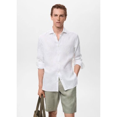 Chemise slim-fit 100 % lin MANGO MAN