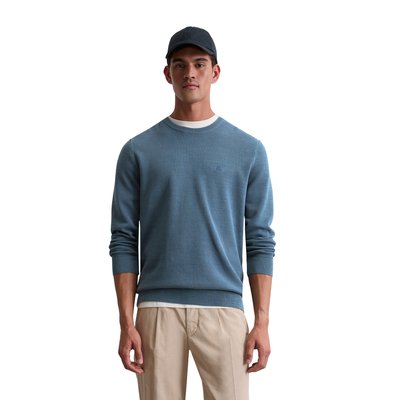 Pull-over regular en piqué de coton bio MARC O'POLO