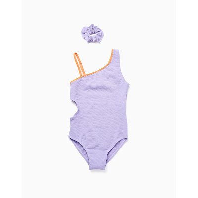 Maillot de bain avec découpe + chouchou ZIPPY