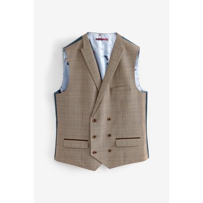 Costume à carreaux : gilet NEXT
