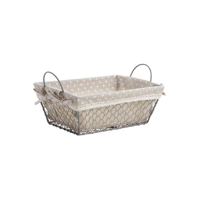Manne en grillage et jute AUBRY GASPARD