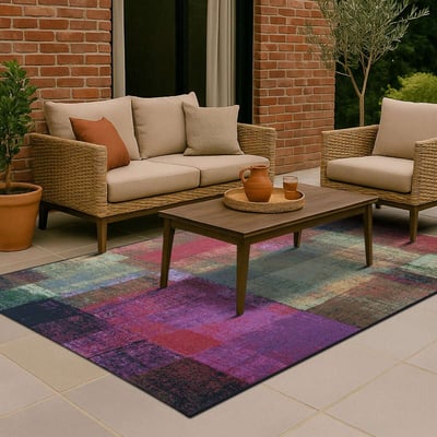 Tapis salon abstrait moderne TAPISSERIE THE DECO FACTORY