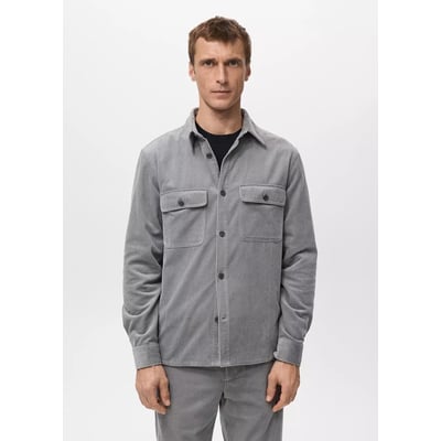 Surchemise velours côtelé poches MANGO MAN
