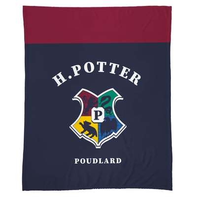 Plaid polaire imprimé, STRIPE HARRY POTTER