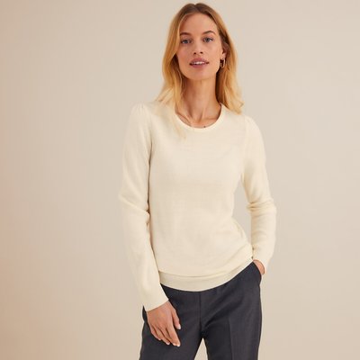 Pull col rond en fine maille ANNE WEYBURN