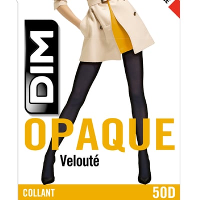 Collant opaque velouté 50 deniers DIM