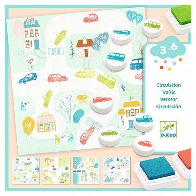 DJ9952 coffret tampons circulation DJECO