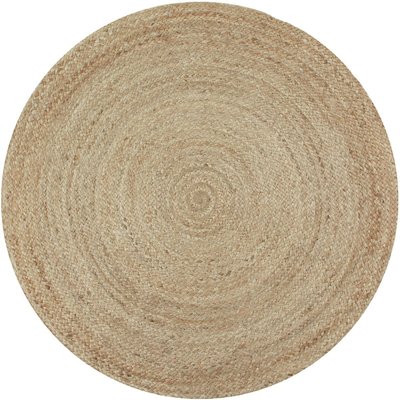 Tapis de salon en jute tressé  artisanal D200VEGETAL JUTE THE DECO FACTORY