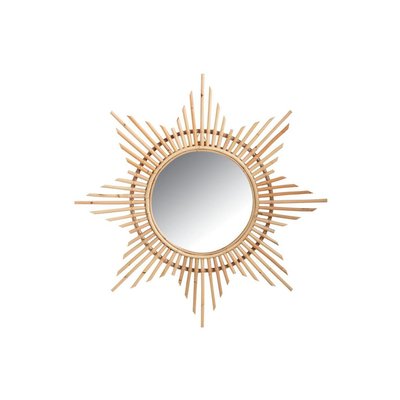 Miroir en rotin naturel Étoile AUBRY GASPARD