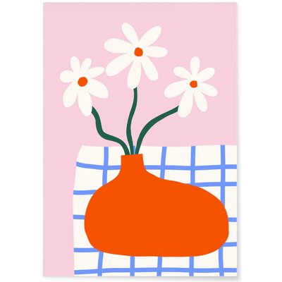 Affiche Fleurs Abstraites L'AFFICHERIE