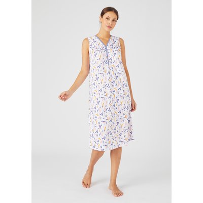 Chemise de nuit sans manches pur coton DAMART