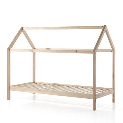 Lit enfant cabane 1 tiroir en bois 90x200cm - ALAPI DRAWER