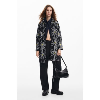 Manteau imprimé marguerites DESIGUAL
