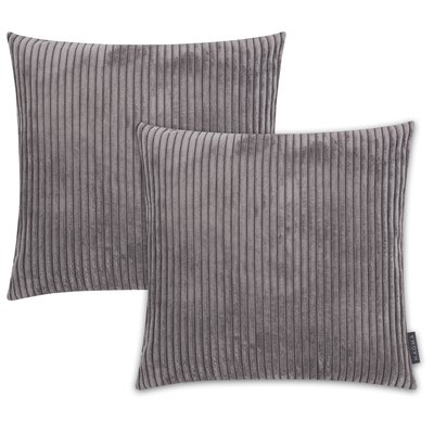 Housses de coussin velours côtelé SHARA - Lot de 2 MAGMA HEIMTEX