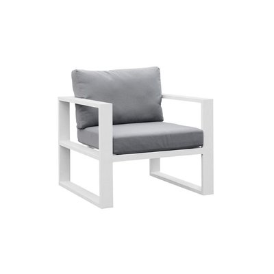 Fauteuil de jardin en aluminium, BELLY AU JARDIN DE CHLOÉ