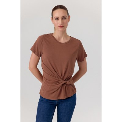 T-shirt coupe décontractée avec nœud à la taille CASSIANE ARTLOVE