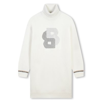 Robe pull avec strass BOSS KIDSWEAR