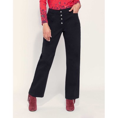 Pantalon droit large coton LAMITTA LA FIANCÉE