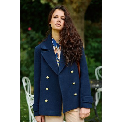 Manteau bleu marine femme La Redoute