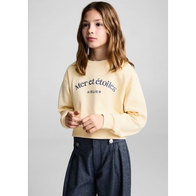 Sweater coton message MANGO KIDS