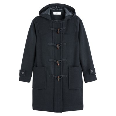 Пальто дафлкот из смесовой шерстяной ткани LA REDOUTE COLLECTIONS