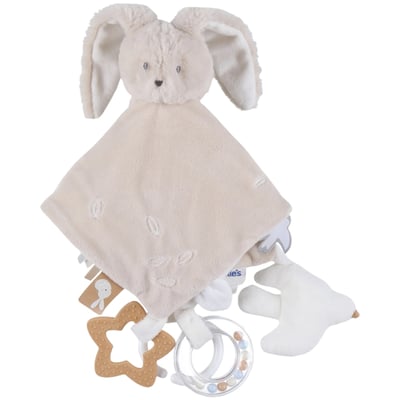 Doudou plat attache sucette NOUKIE'S