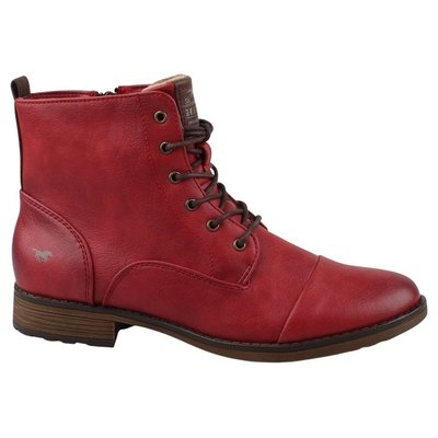 Bottines mustang rouge clearance