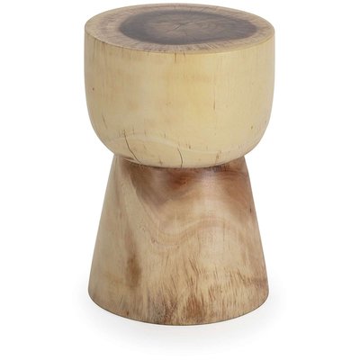 Tabouret 30 x 30 x 45 cm Bois de Suar RECOLLECTION