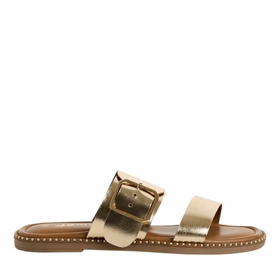Leather Flat Mules TAMARIS