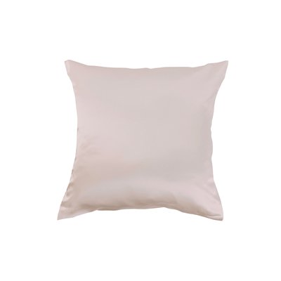 Taie d'oreiller carrée soie de mûrier BEAUTE CARRE BLANC